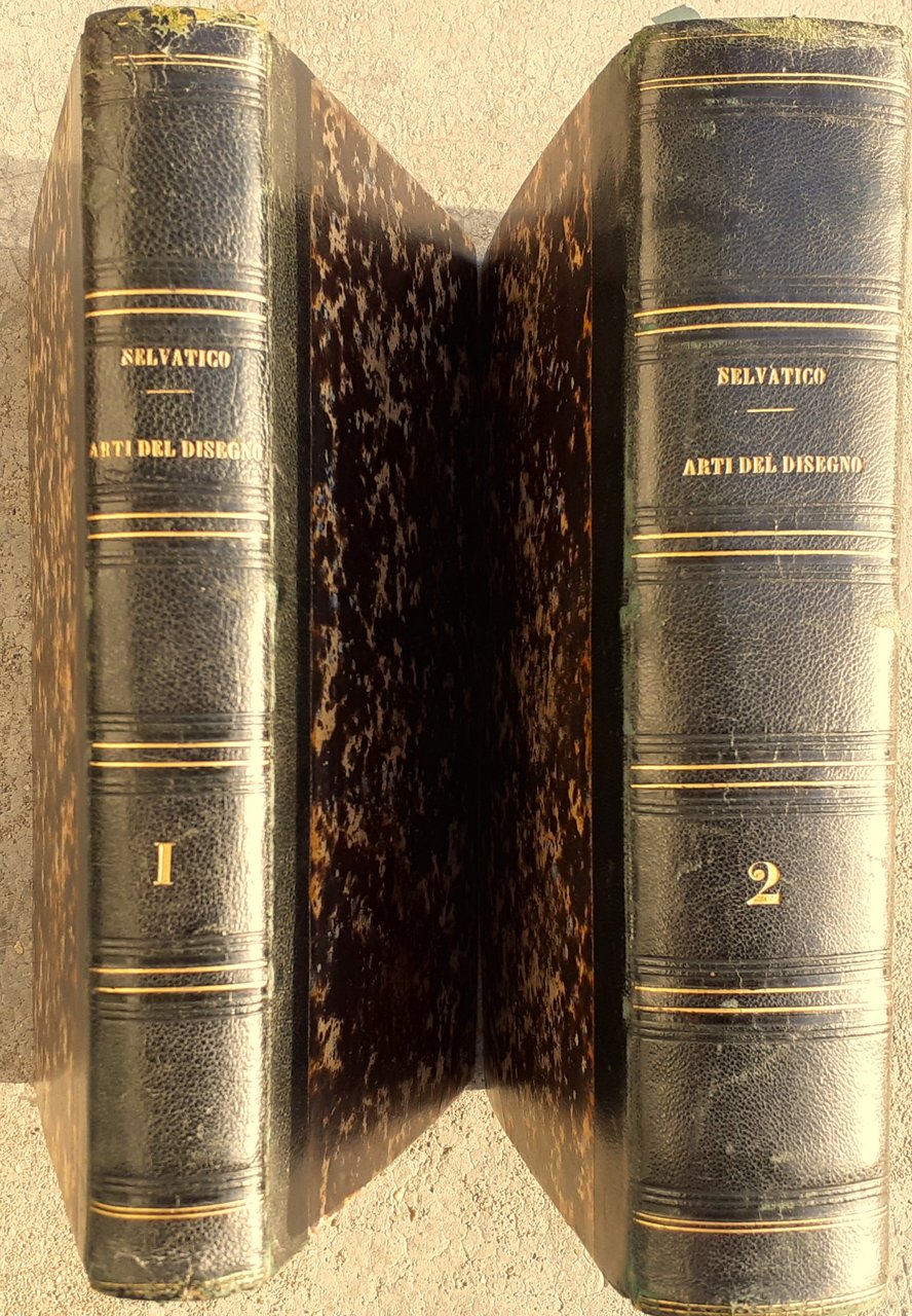 P. Selvatico Storia estetico-critica delle Arti del Disegno-Due volumi 1852/1856