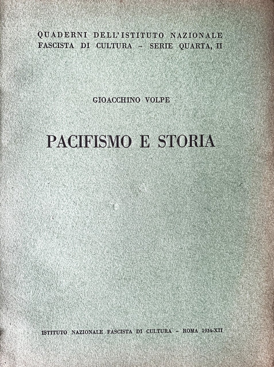 Pacifismo e storia | Immagine principale