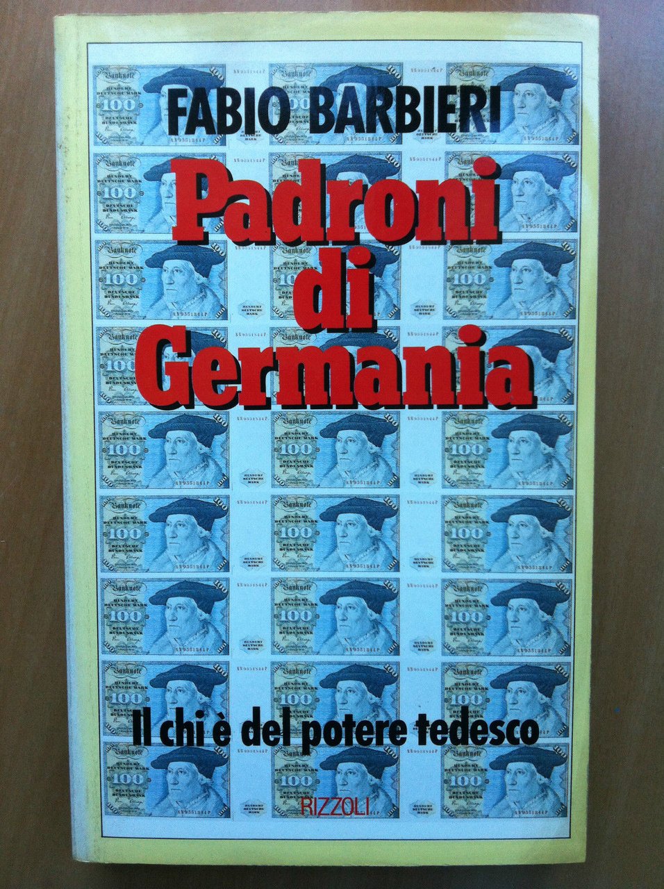 Padroni di Germania Il chi è del potere tedesco F. …