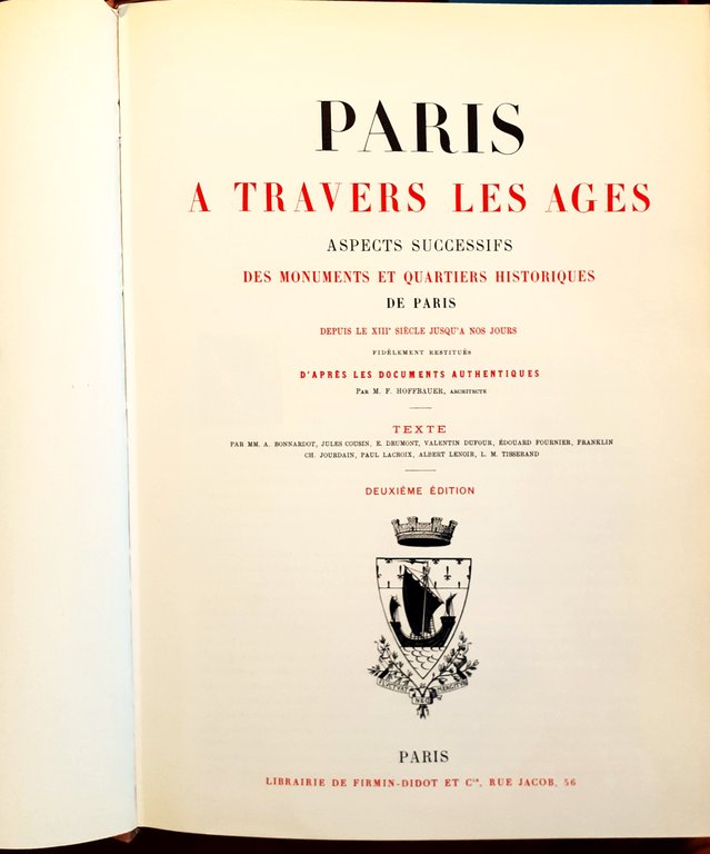 Paris à travers les âges. I. Aspect successifs des monuments … | Immagine Gallery 2