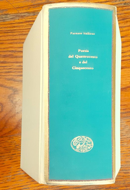 Parnaso Italiano Poesia del quattrocento e cinquecento Einaudi i millenni
