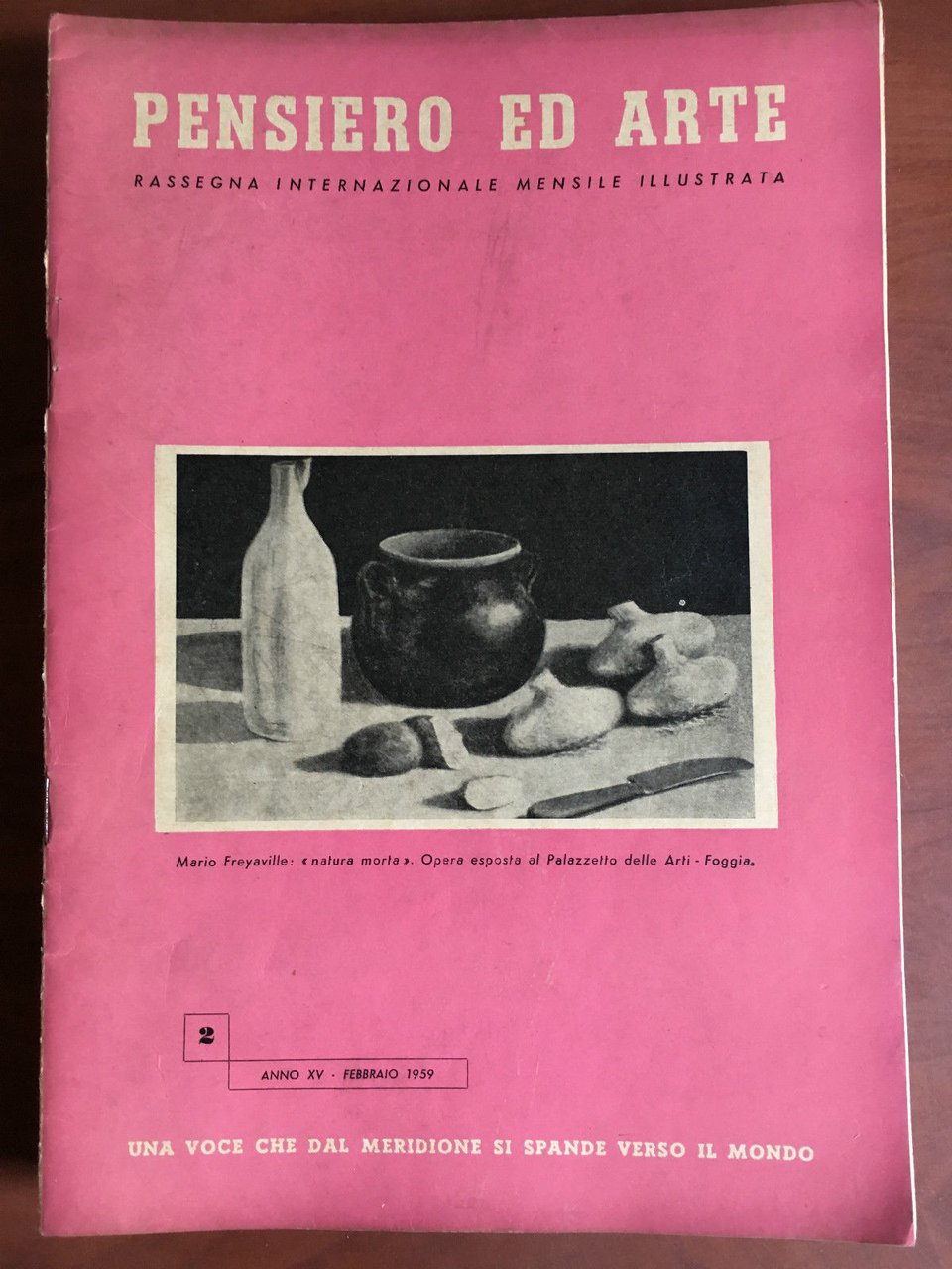 Pensiero ed arte Anno XV Febbraio 1959 - E22216