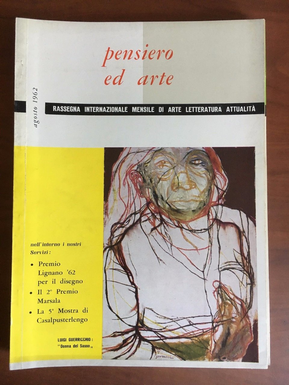Pensiero ed Arte Anno XVIII n^ 8 Agosto 1962 - …