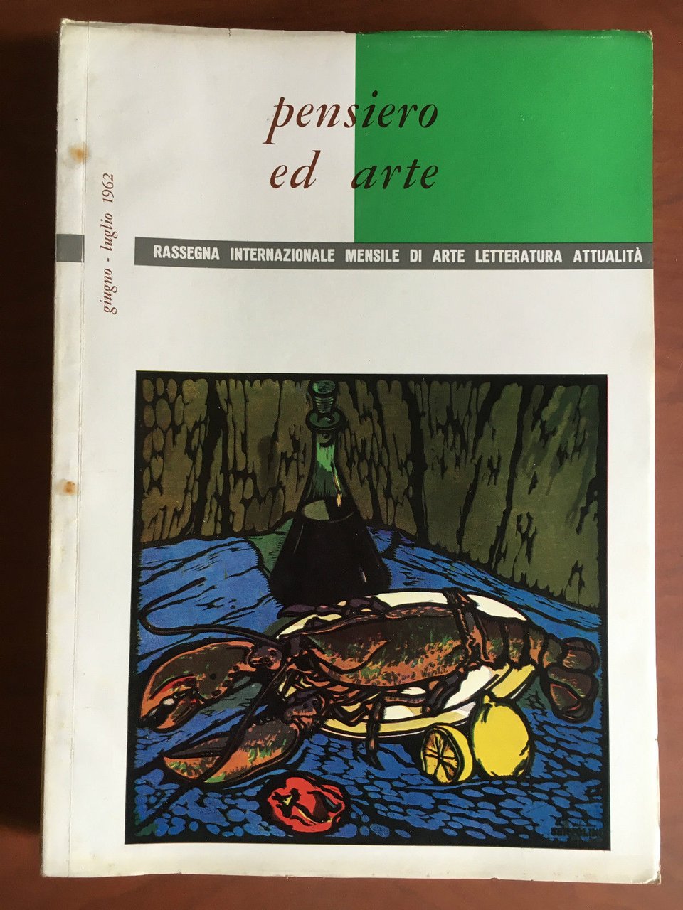 Pensiero ed arte Giugno-Luglio 1962 - E22228