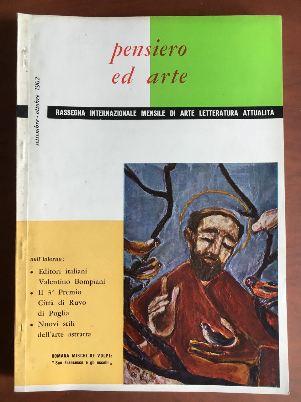 Pensiero ed arte Settembre Ottobre 1962 - E22230