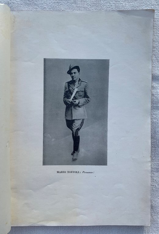 Per Mario Toffoli. Lutto Amore Gloria