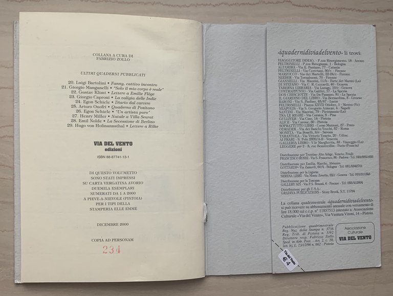 "PER VIE INCOGNITE": dal Diario di Davos