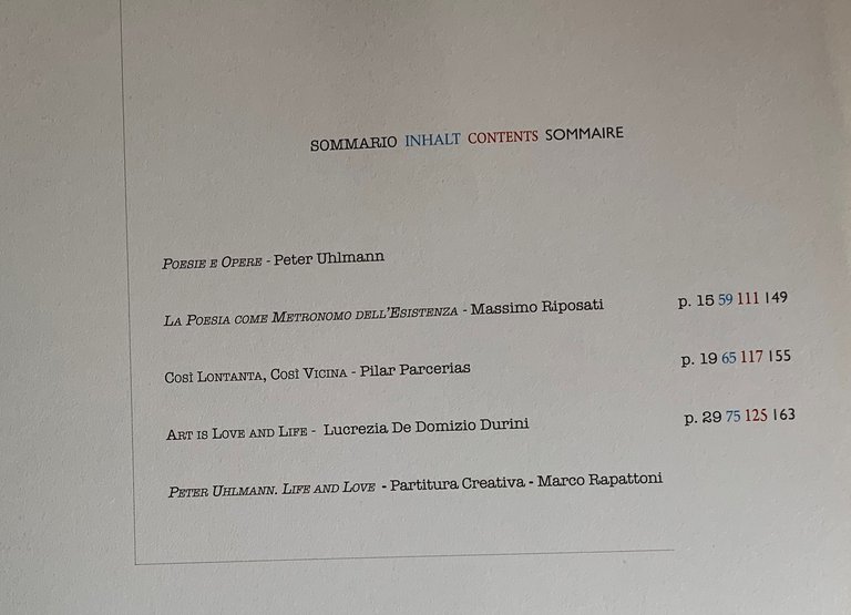 Peter Uhlmann. Art is Love and Life