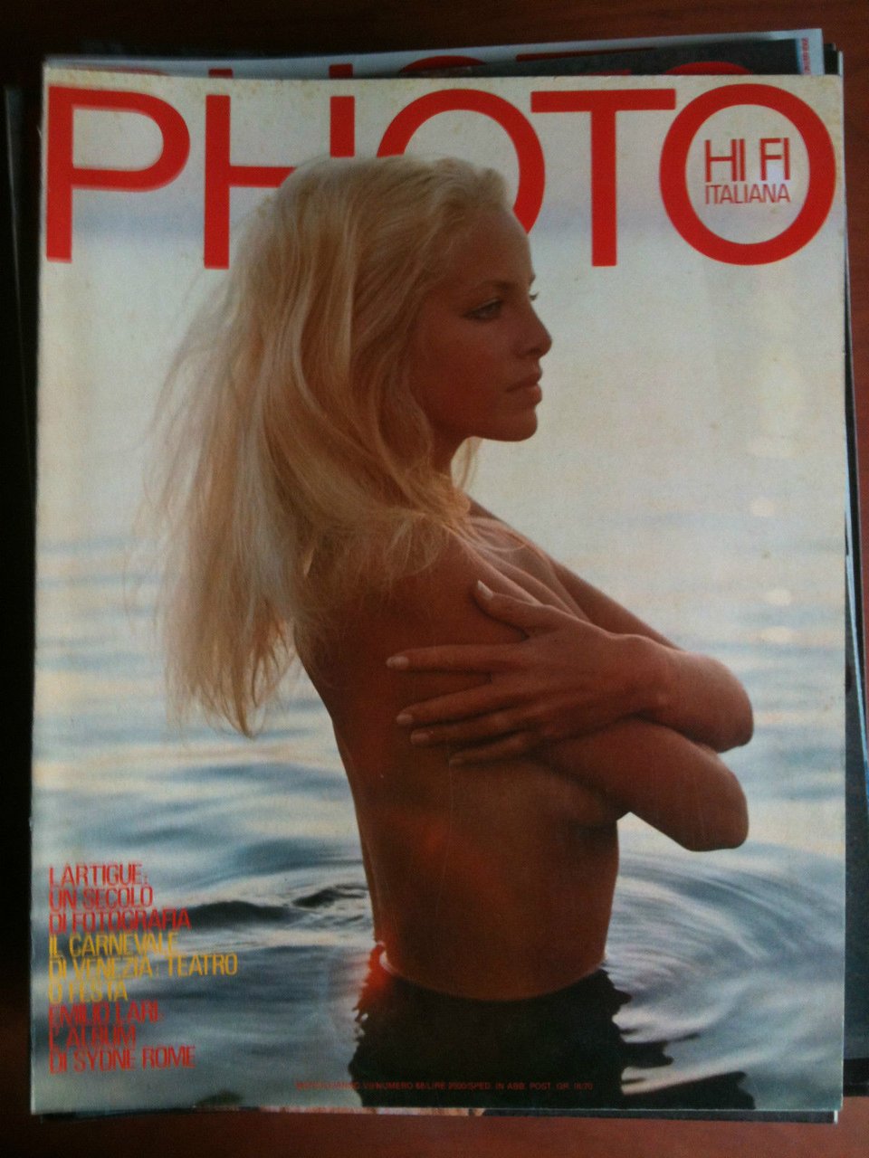 Photo HI FI Italiana n^ 68 Febbraio 1981 Cover: Sydne …