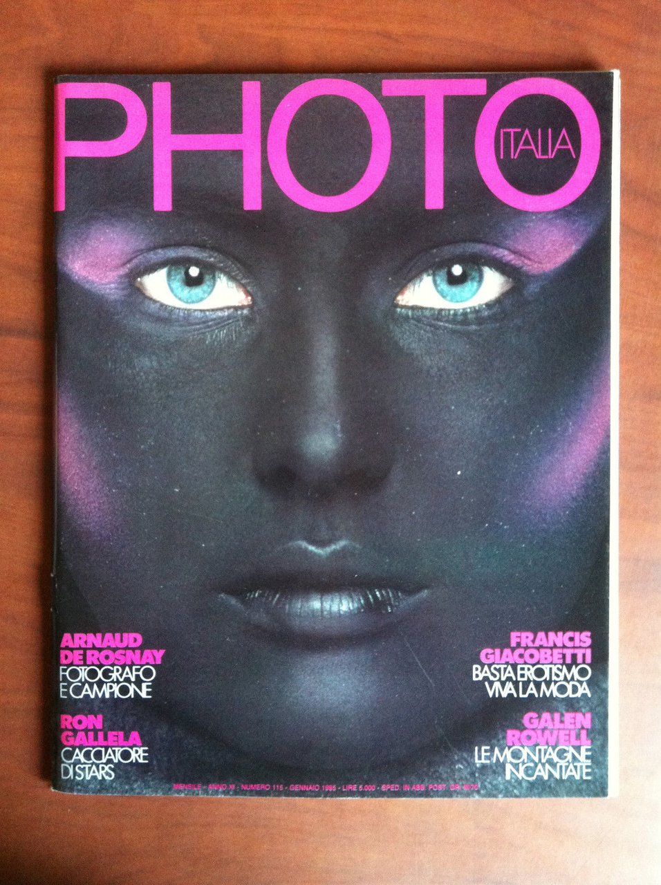 Photo Italia n^ 116 Febbraio 1985 Cover: Francis Giacobetti - … | Immagine principale