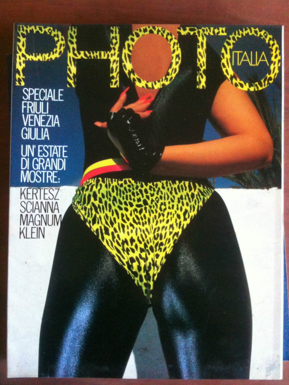 Photo Italia n^ 168 Giugno 1989 Cover: Chaeyco Leidmann - …