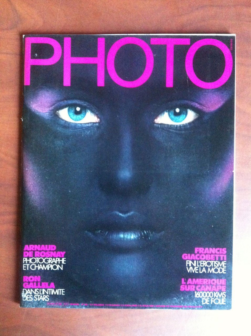 Photo Magazine n^ 209 Février 1985 Couverture: Francis Giacobetti - …