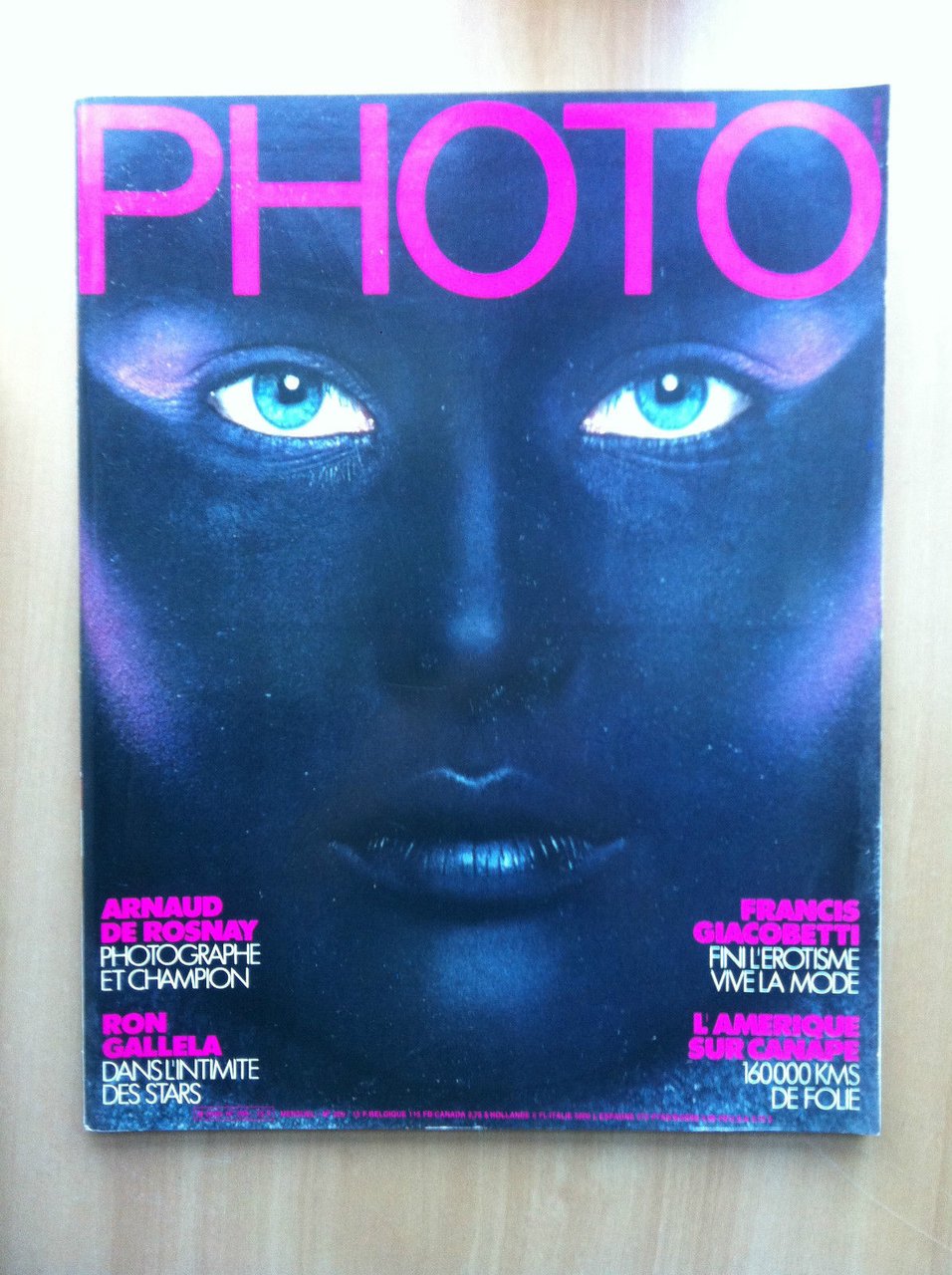 Photo n^ 209 Févreier 1985 Cover: Francis Giacobetti - E16709