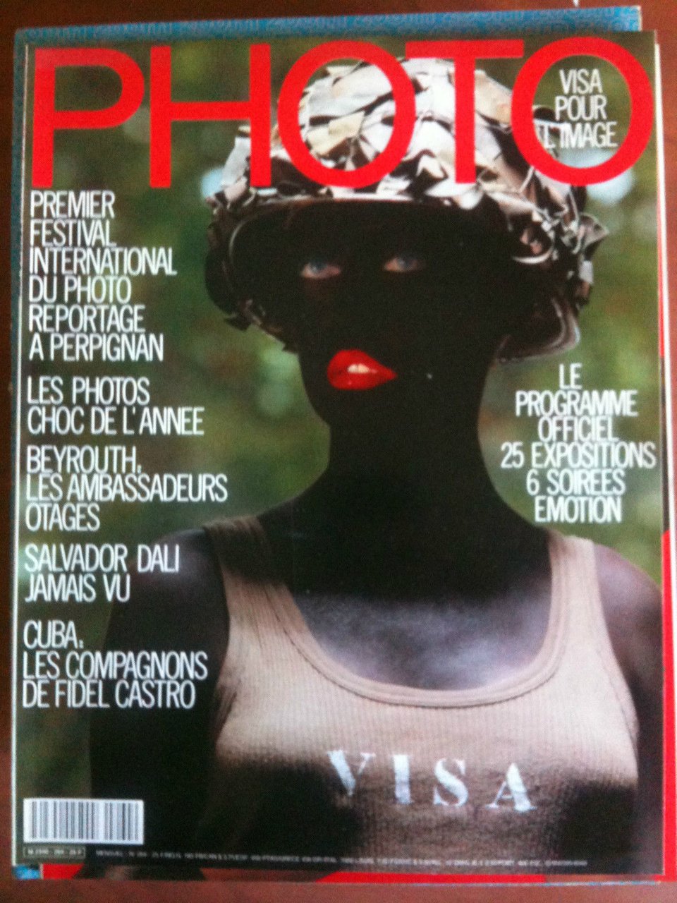 Photo n^ 264 Septembre 1989 Couverture: Jacques Cochin - E8282