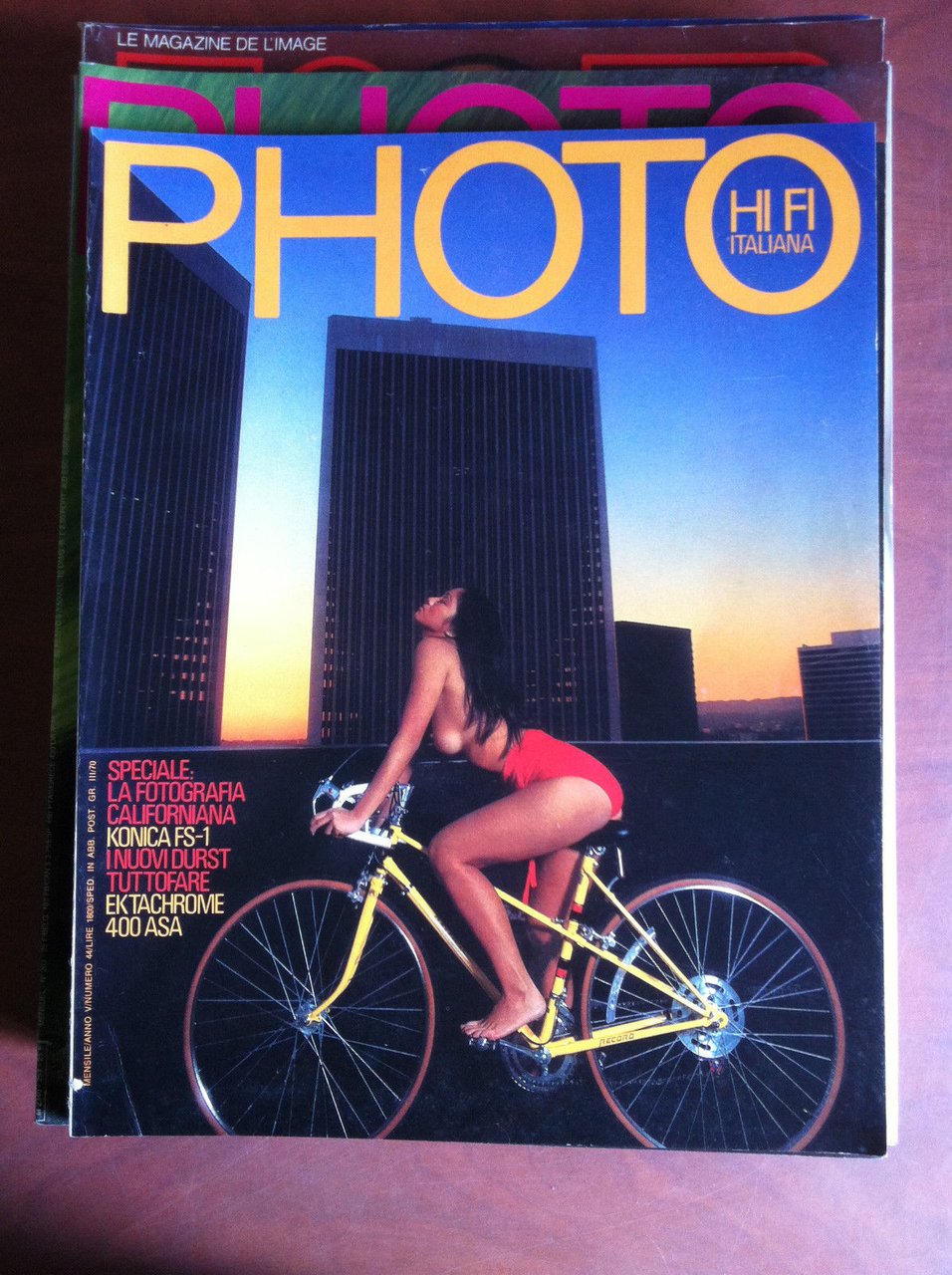 Photo n^ 44 Gennaio 1979 Copertina: Jeff Dunas - E12247