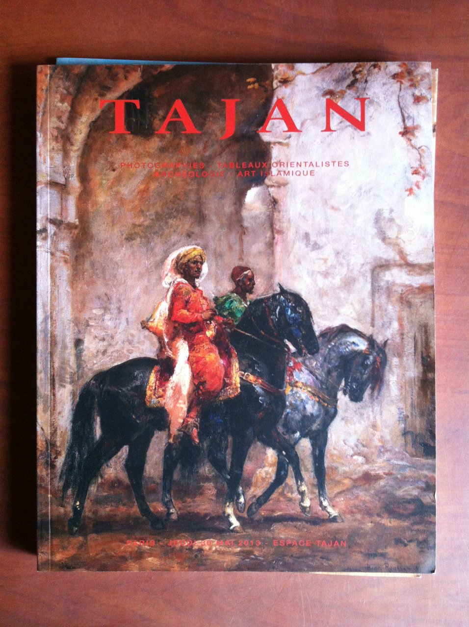 Photo, Tableaux orientalistes archeologie art islamique Espace Tajan Paris 2013