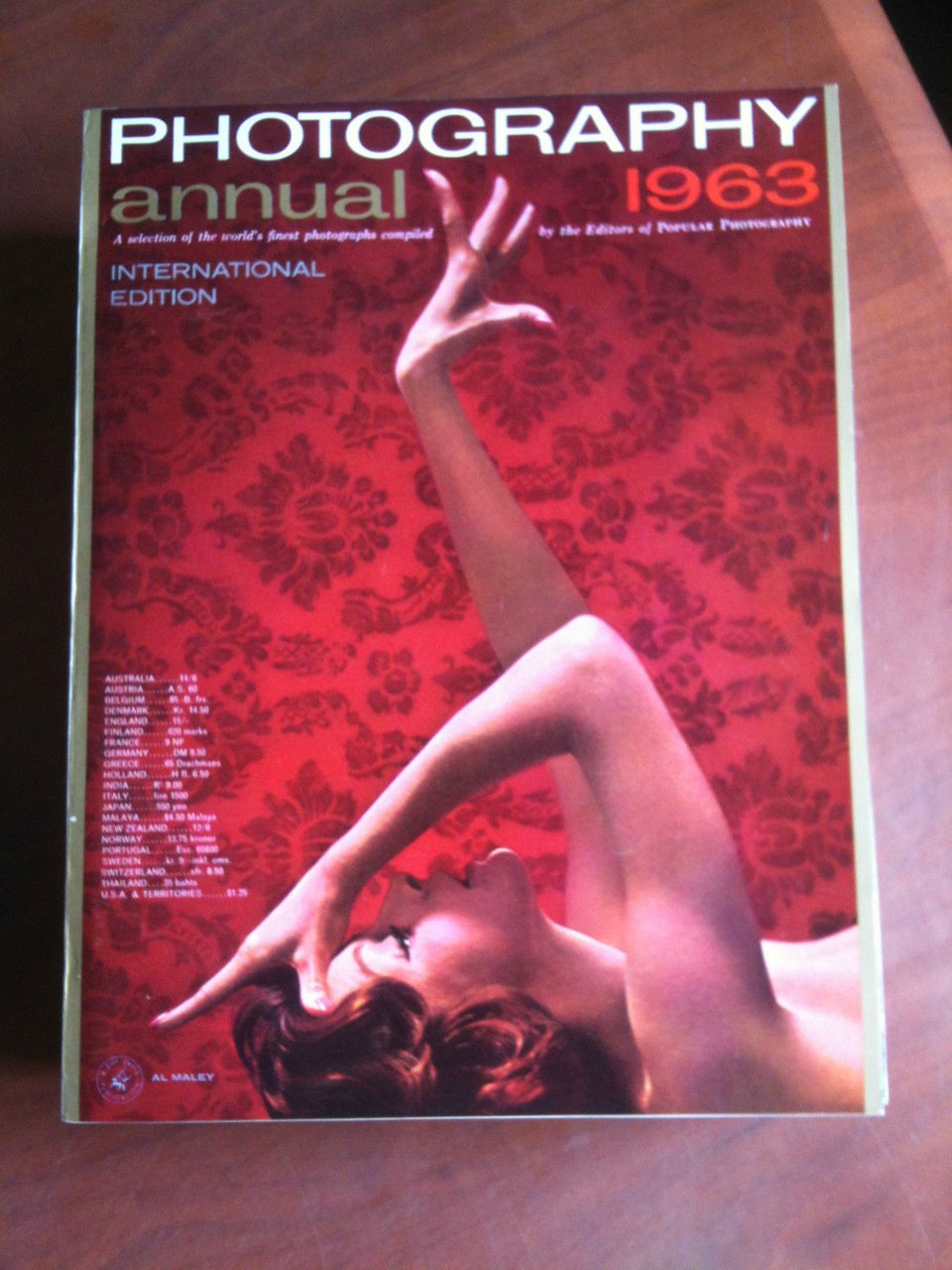Photography annual 1963 Cover: Al Maley