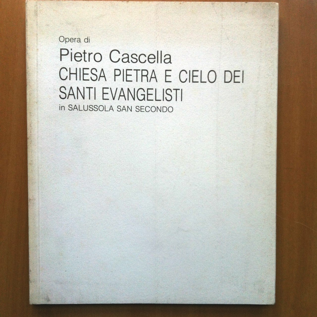 Pietro Cascella Chiesa Pietra cielo dei Santi Evangelisti Salussola 1987 … | Immagine principale