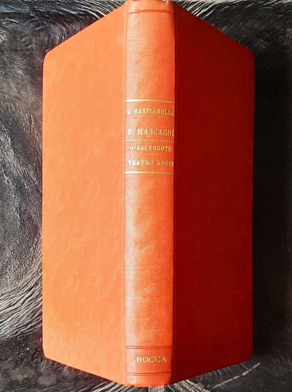 Pietro Mascagni con nota delle opere e ritratto Ricciardi Editore …