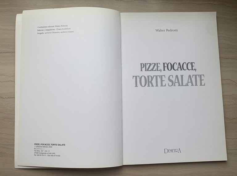 Pizze, focacce, torte salate