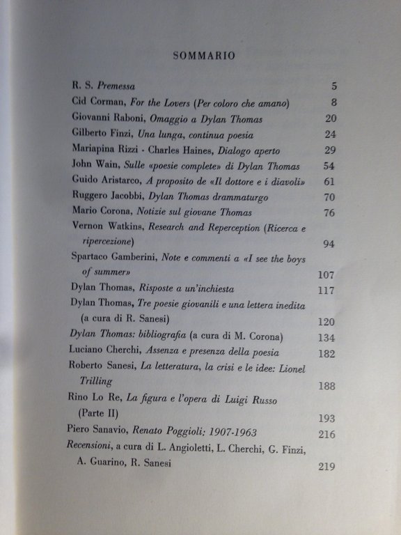 Poesia e Critica. Rivista quadrimestrale (Anno II - N. 5)