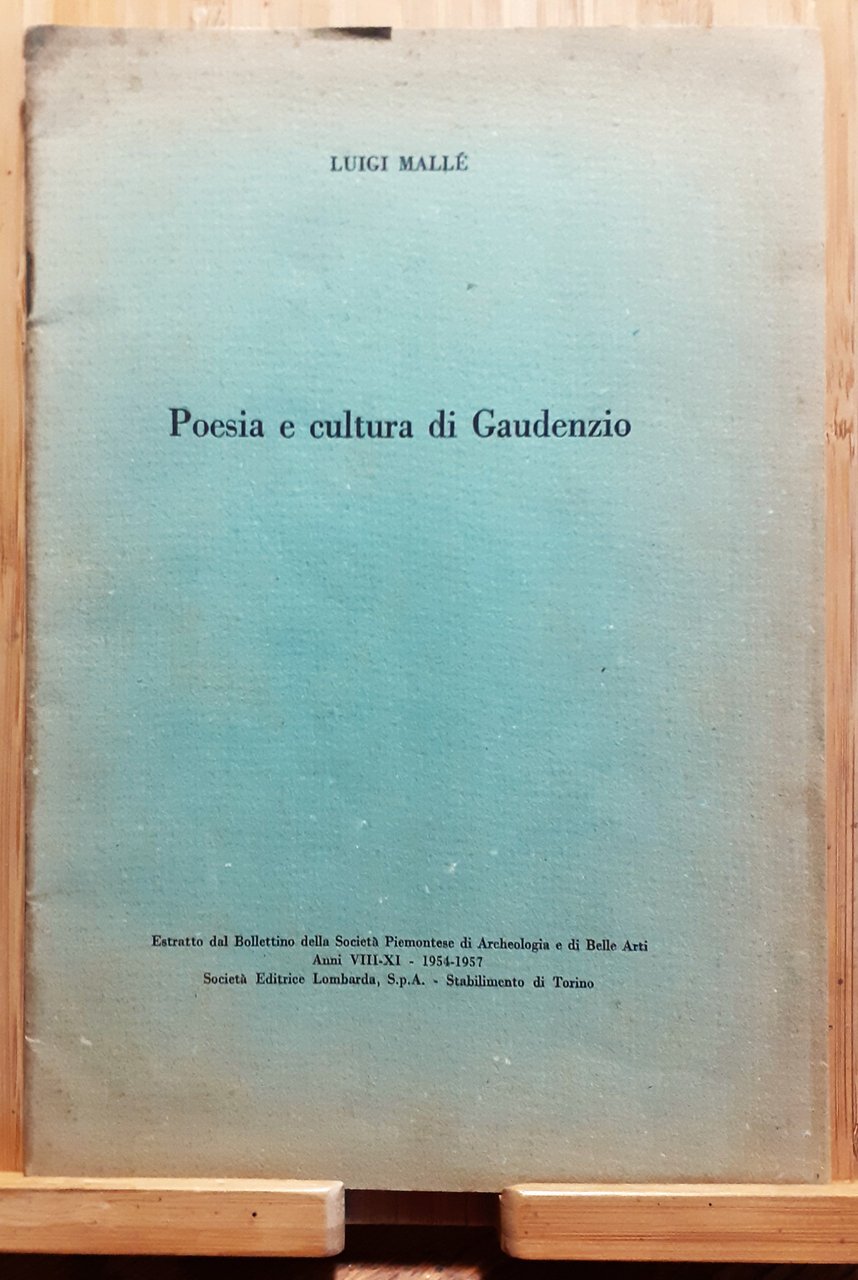 Poesia e cultura di Gaudenzio | Immagine principale
