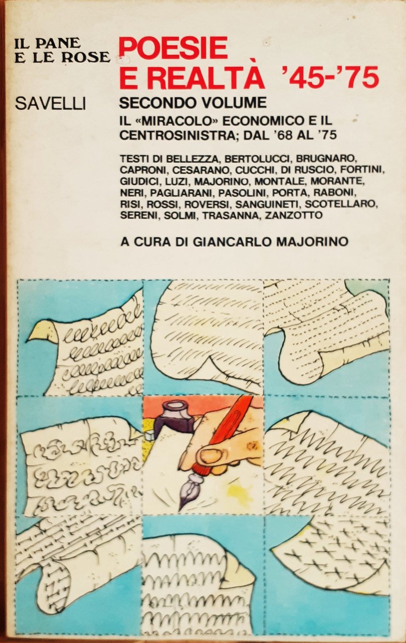 Poesie e realtà '45-'75 secondo volume Savelli 1977 | Immagine principale
