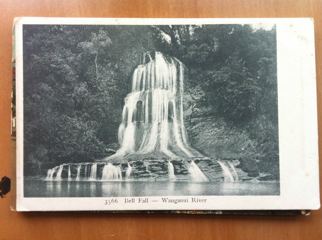 Postcard early '900 New Zealand Bell fall Wanganui River not …