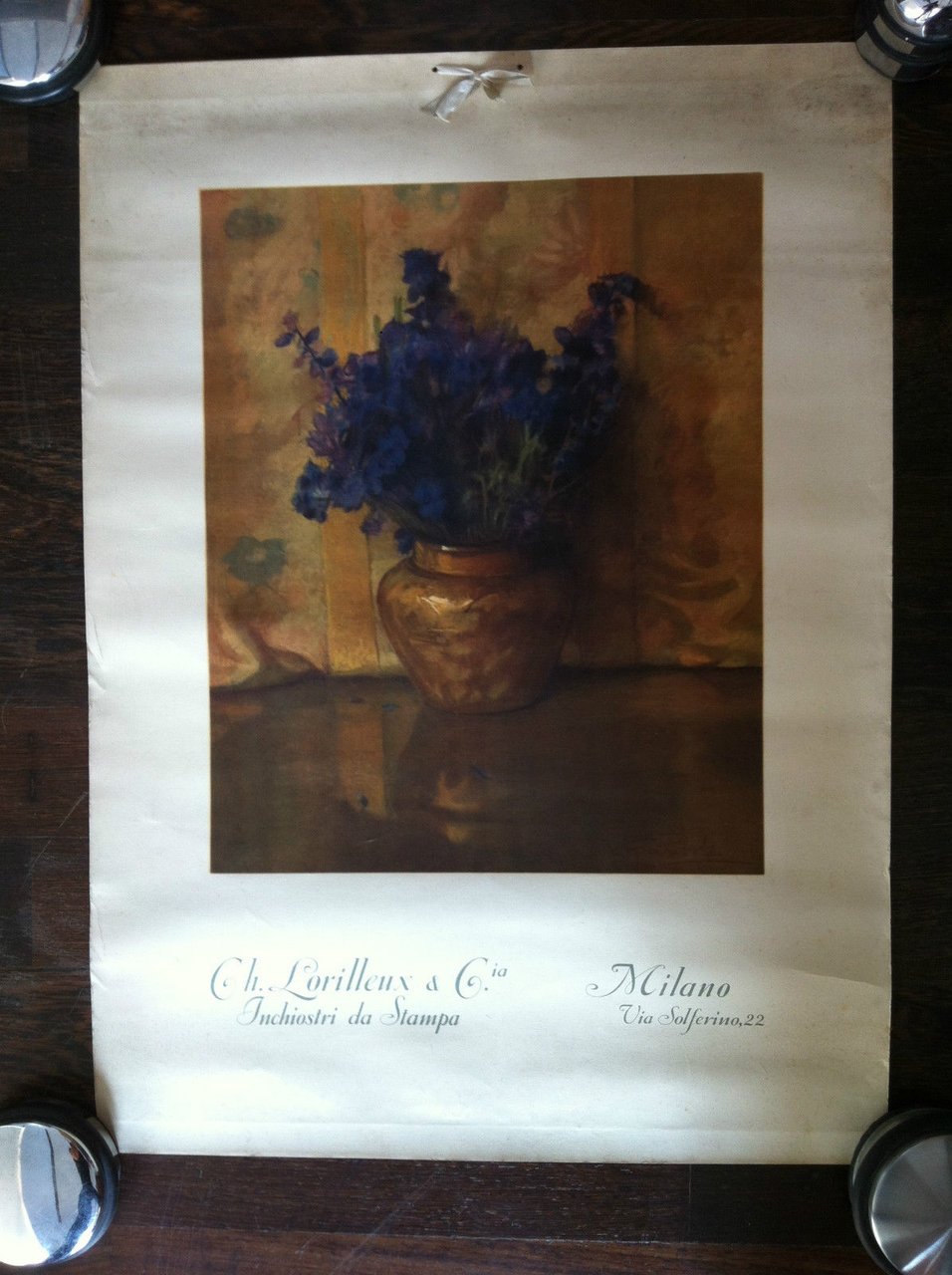 Poster Ch. Lorilleux &amp; C.ia Inchiostri da Stampa Milano - …
