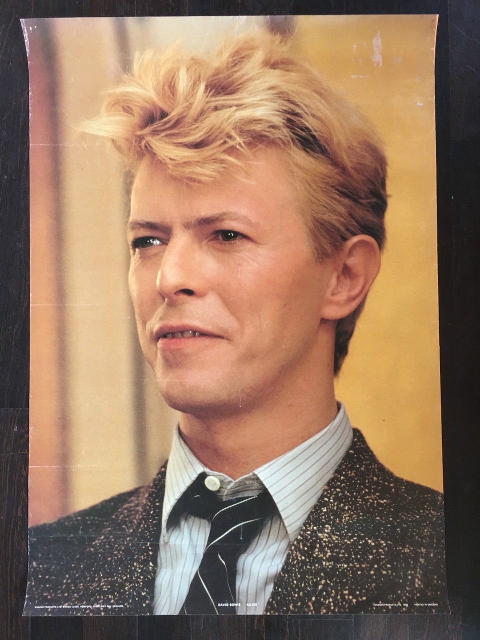 Poster originale David Bowie 1983 - P223