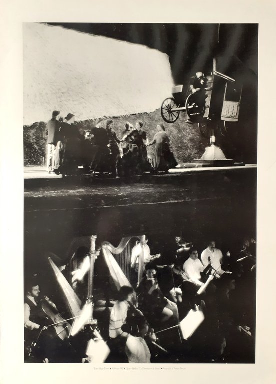 Poster Teatro Regio Torino  Berlioz "La Damnation de Faust" Foto Franco Turcati 1992