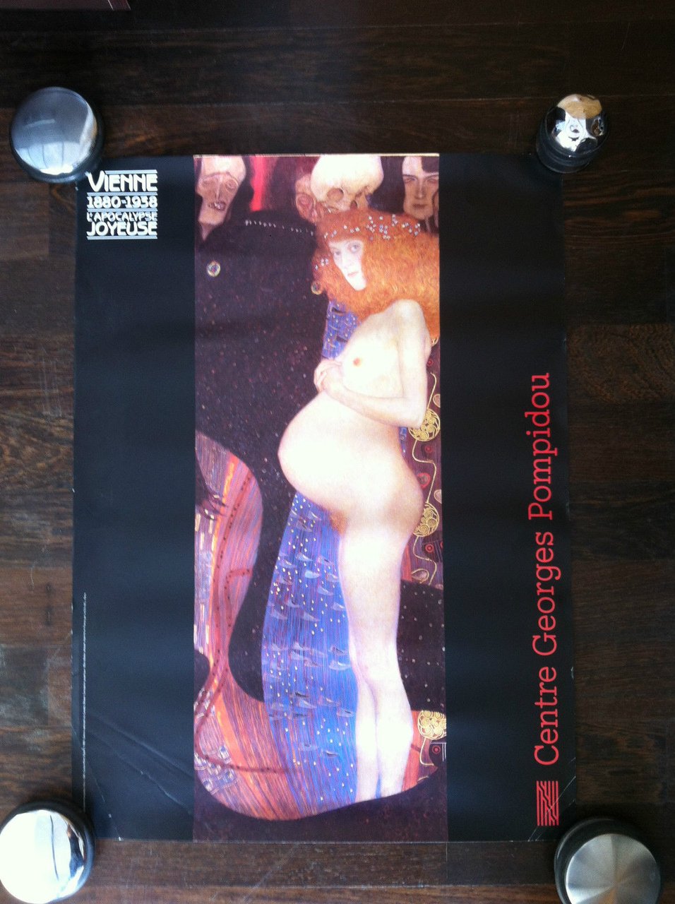 Poster Vienne 1880-1958 L'apocalypse Joyeuse Centre Georges Pompidou - P124