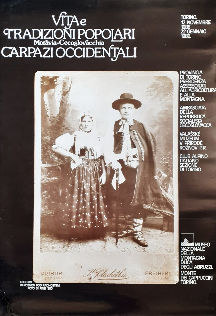 Poster Vita e tradizioni popolari - Carpazi Occidentali 1989
