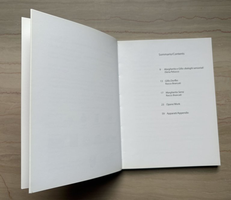 Preludio. Gillo Dorfles, Margherita Serra