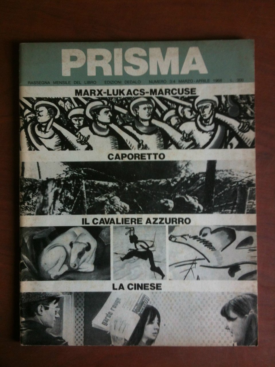 PRISMA n^ 3/4 Marzo/Aprile 1968