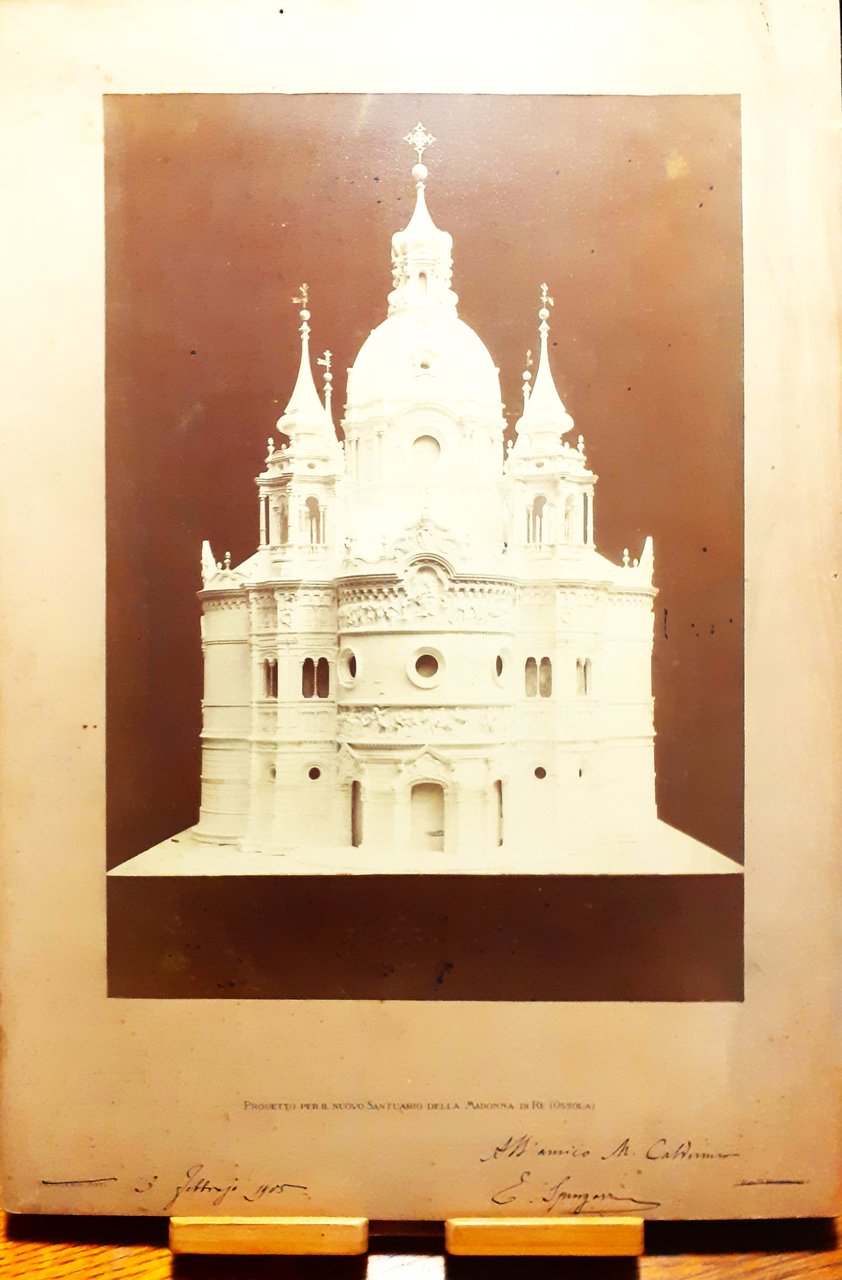 Progetto Santuario Madonna di RE (Ossola) 1905