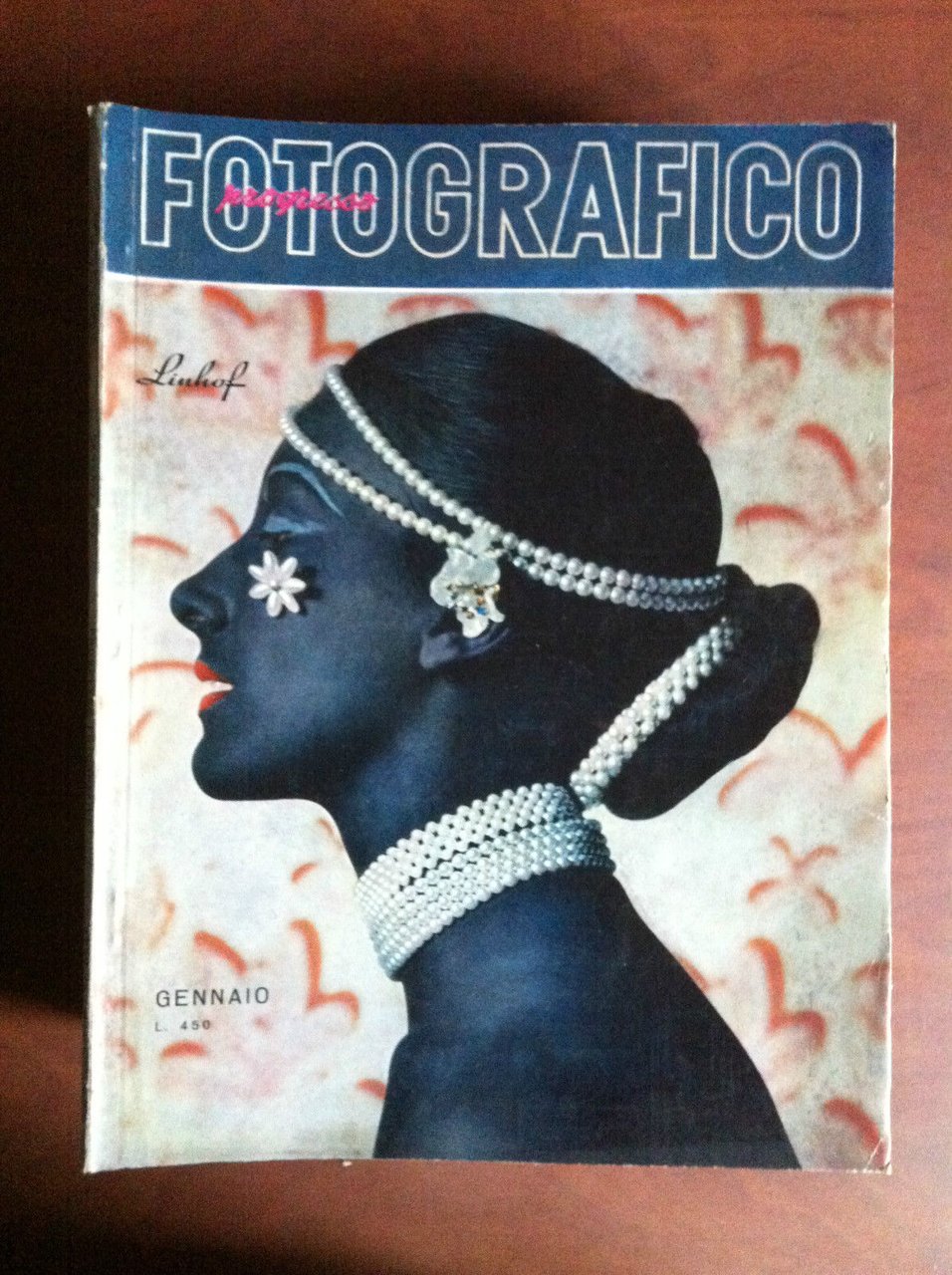 Progresso fotografico Anno 70 n^ 1 Gennaio 1963 Cover: Zoltan …