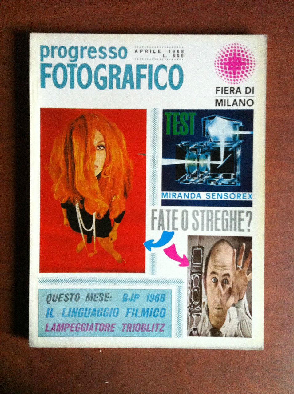 Progresso fotografico Anno 75 n^ 4 Aprile 1968 - E9912