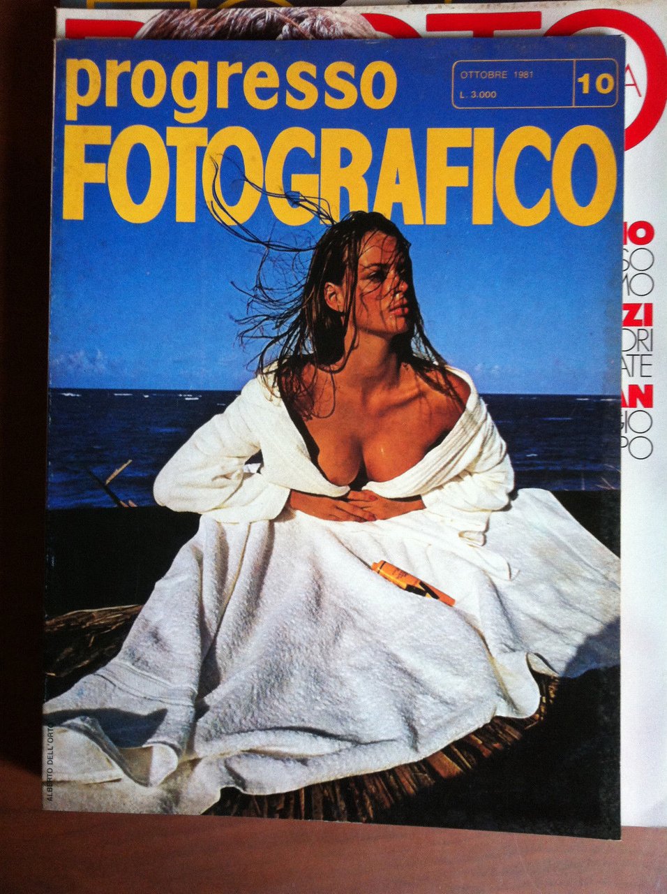 Progresso fotografico Anno 88 n^ 10 Ottobre 1981 Cover: A. …