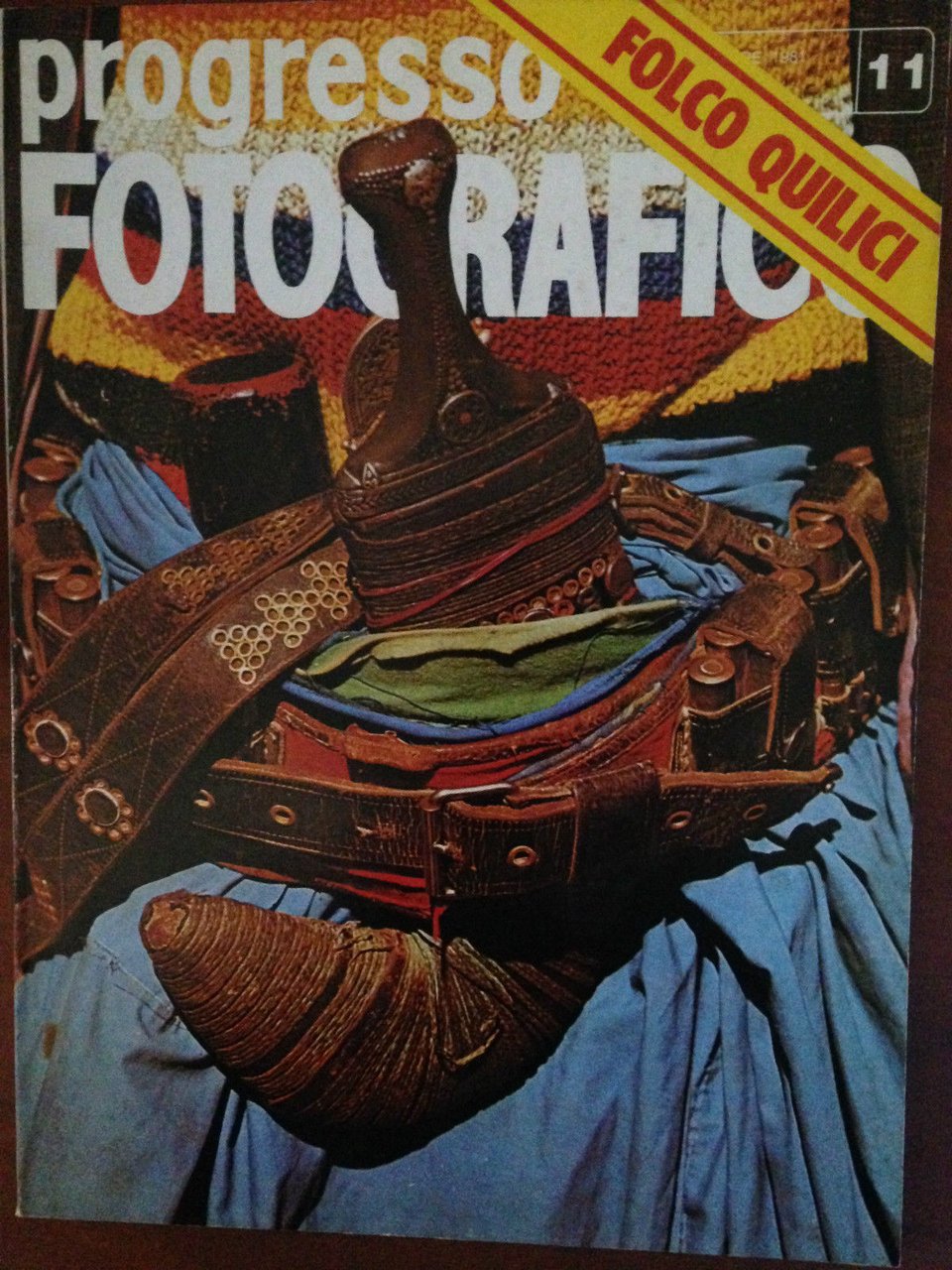 progresso FOTOGRAFICO Novembre 1981 n^ 11 Folco Quilici - E20016