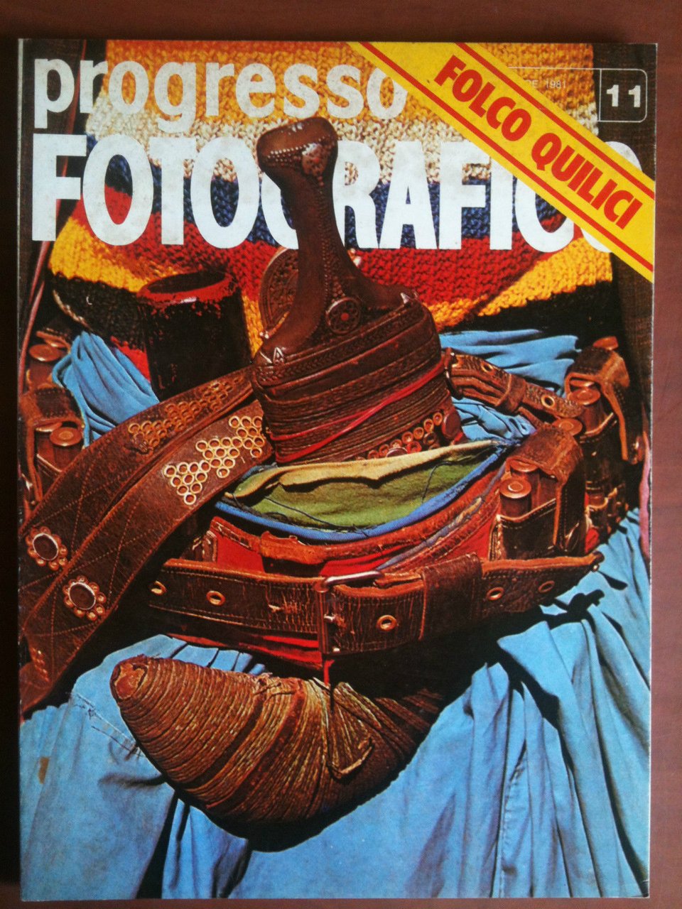 progresso FOTOGRAFICO Novembre 1981 n^ 11 Folco Quilici - E8535 | Immagine principale