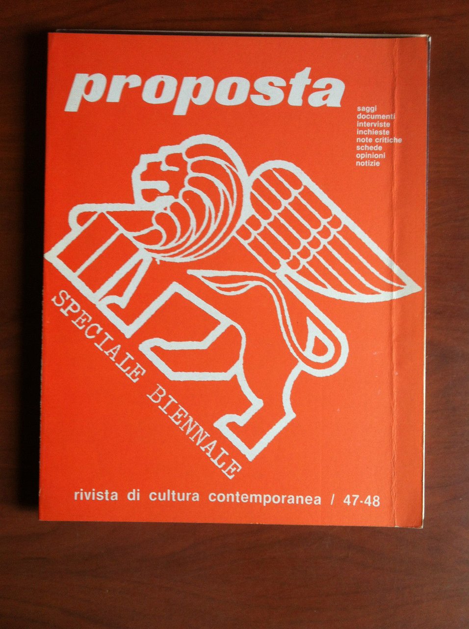 PROPOSTA n^ 47-48 Gennaio-Aprile 1980