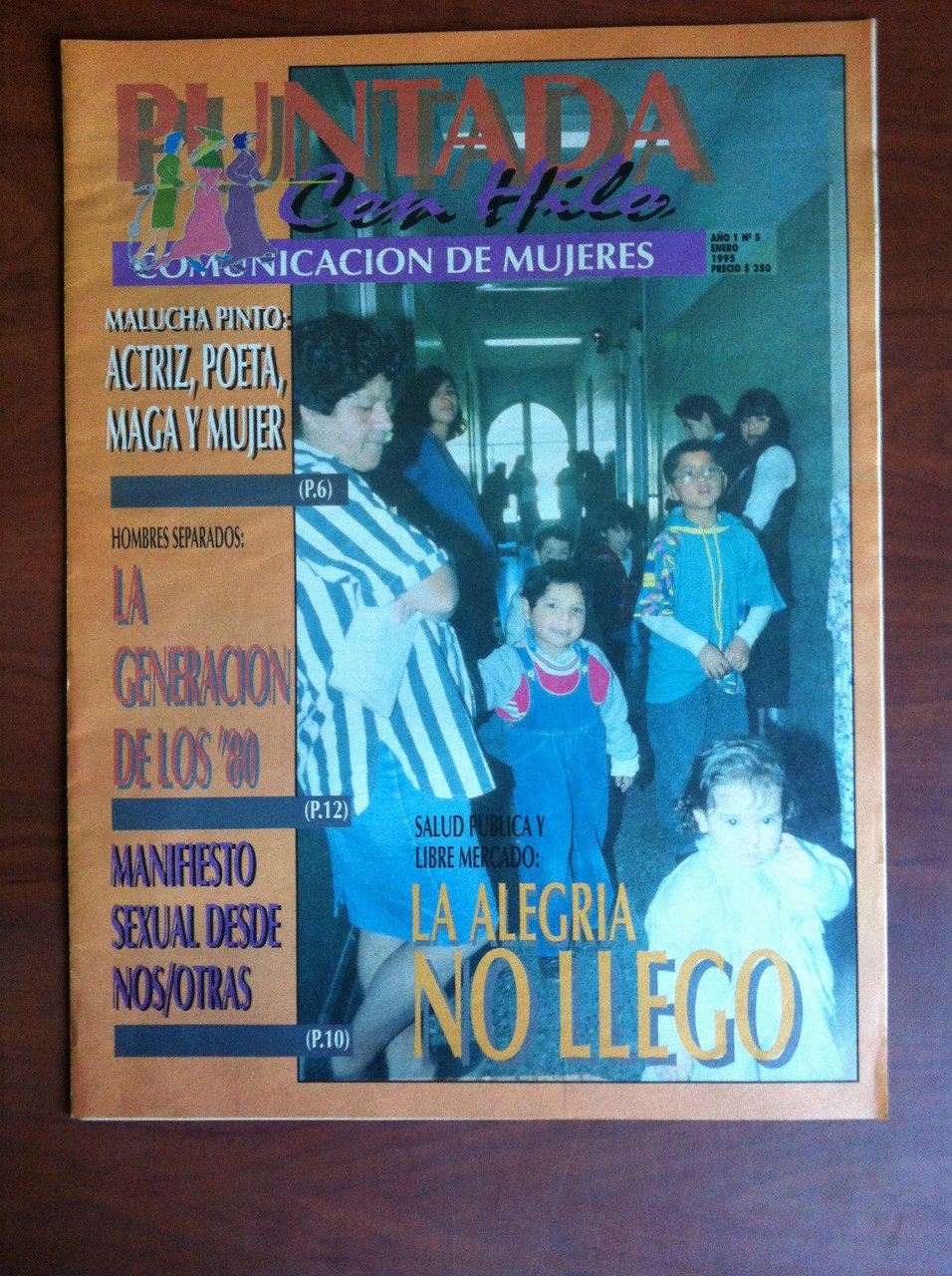 Puntada con hilo ano 1 n^ 5 enero 1995 - …