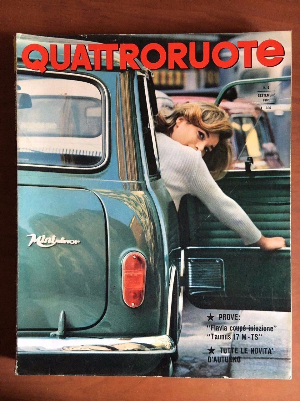 Quattroruote n^ 9 Settembre 1966 Anno XI - E22745