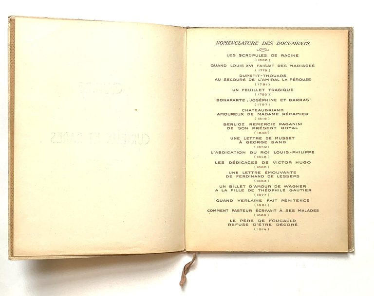Quinze Documents Historiques Curieux et rares | Immagine Gallery 2