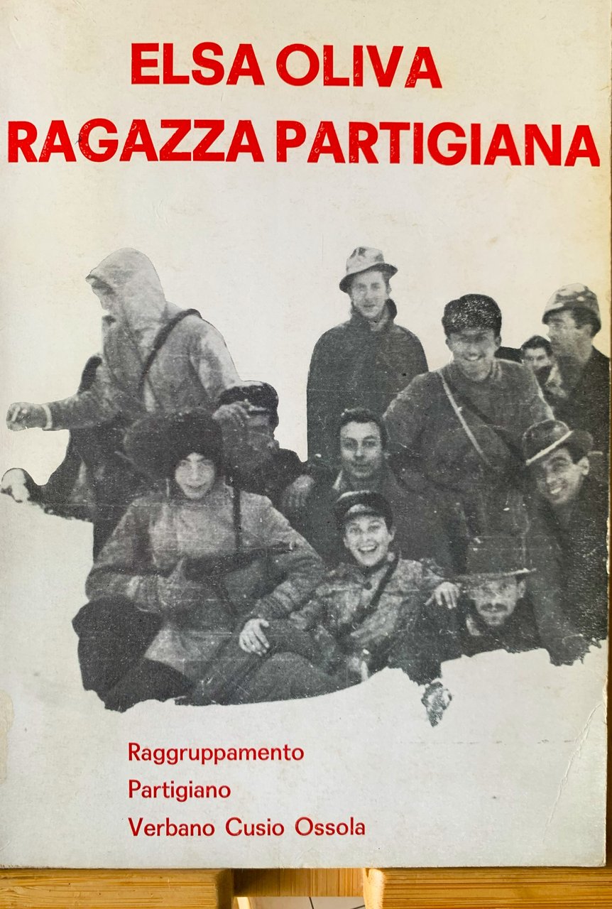 Ragazza partigiana con autografo di Elsa | Immagine principale