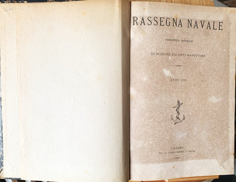 Rassegna Navale. Periodico mensile