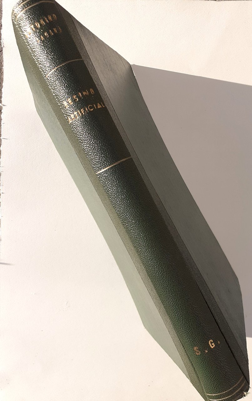 Resine Artificiali Collana di studi tecnici 1942