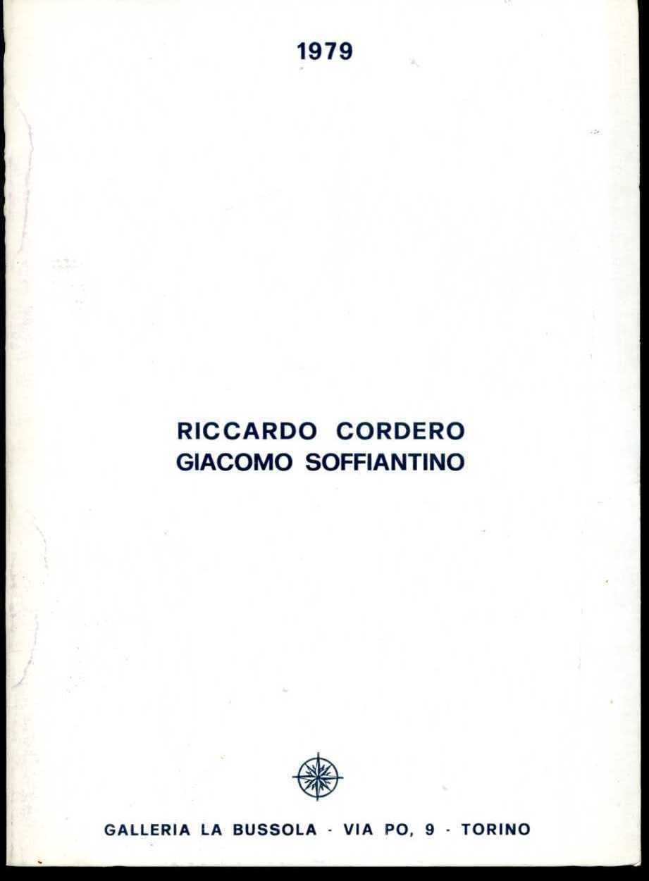 Riccardo Cordero-Giacomo Soffiantino catalogo 1979 | Immagine principale