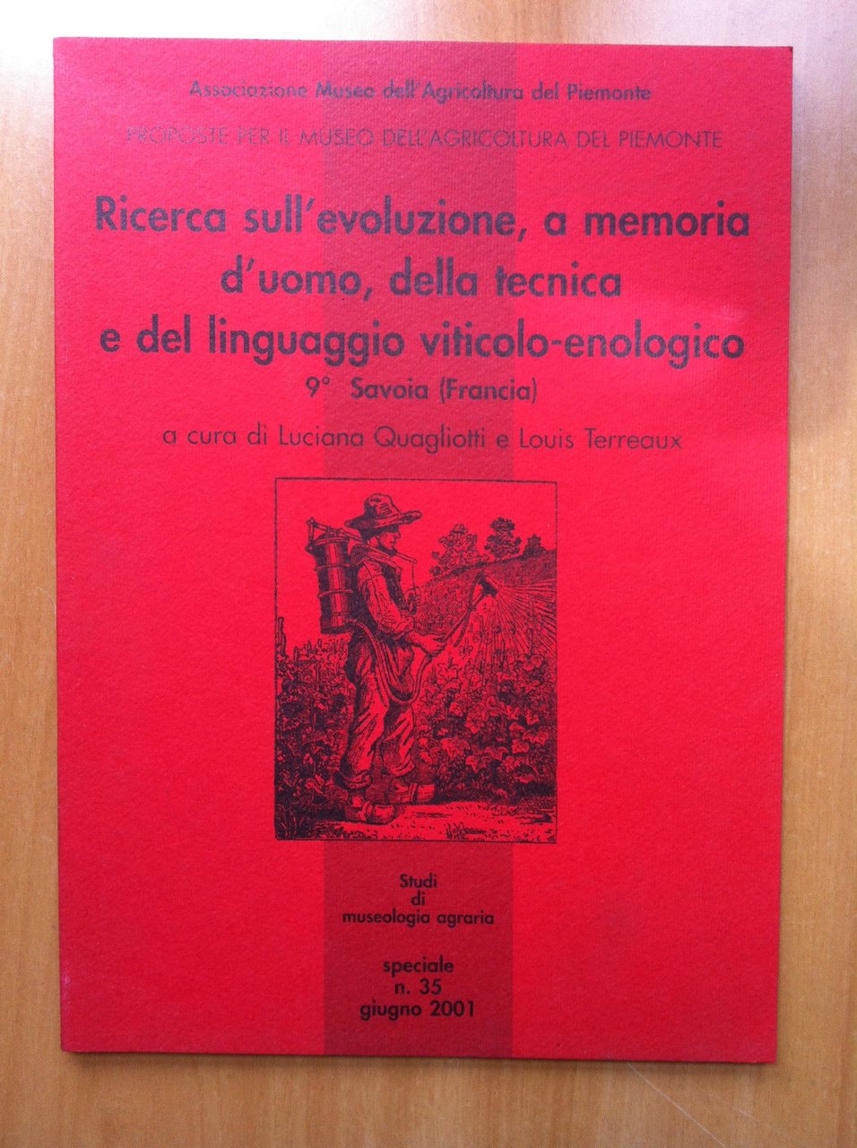 Ricerca evoluzione della tecnica e linguaggio viticolo-enologico 2001 - E17198